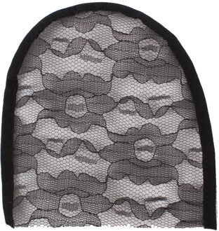 Zwart/Beige Hight Elastische Kant Netto Voor Maken Pruiken Caps En Kant Pruiken Cap Materiaal Kant Accessoires