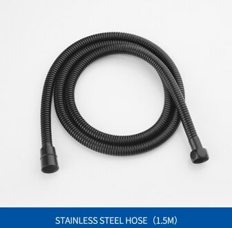 Zwart Douche Sliding Bar Wall Mounted Douche Bar Verstelbare Sliding Rail Set 3 Functie Douche Minimalistische Stijl Hose enkel en alleen