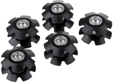 Zwart Duurzaam Steer Buizen 28.6Mm Vooruit Mtb Nieuwbakken Moer Voorvork Mount Core Bevestiging Bouten Fiets Headset Ster Noten