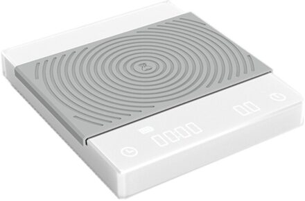 Zwart En Wit Spiegel Schaal Koffie Schaal Smart Digitale Weegschaal Giet Koffie Elektronische Drip Koffie Schaal Met Usb Schaal