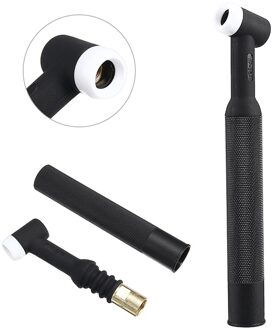 Zwart Gas-Gekoeld Torch Koperen Gas Watergekoelde Tig 250A WP-26F SR-26F Tig Lastoorts Flexibele Kop Lichaam Gas Gekoeld 26 Serie