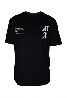 Zwart Grafisch Print T-Shirt Amiri , Black , Heren - 2Xl,Xl,L,M