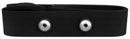 Zwart Hartslagborstriem Elastische Riem Band Voor Garmin Wahoo Polar Sport Running Hartslagmeter Voor Bluetooth 4 0