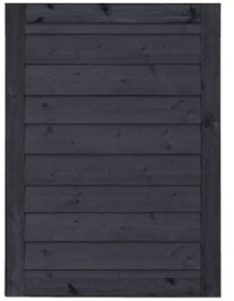 Zwart Houten Stapelrabat Tuinpoort Klink 100 x 125 CM Black