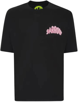 Zwart Jersey T-shirt voor Mannen Barrow , Black , Heren - XL