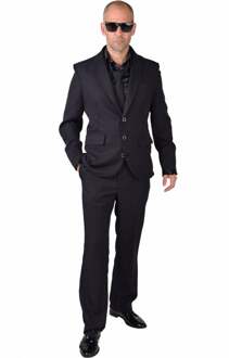 Zwart kostuum man blues