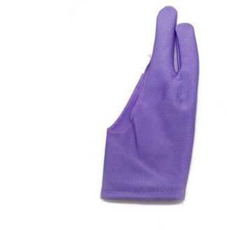 Zwart Kunstenaar Tekening Handschoen Voor Elke Graphics Drawing Tablet 2 Vinger Anti-Fouling, zowel Voor Rechts En Links Hand Maat M 3