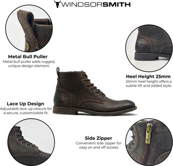 Zwart Leren Chelsea Enkellaarzen - Sergio Bruin