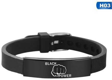 Zwart Leven Kwestie Amerikaanse Protest Ik Kan Niet Ademen Armband Vuist Silicagel Armbanden Siliconen Armbanden Mannen Vrouwen Sieraden BL5867H03