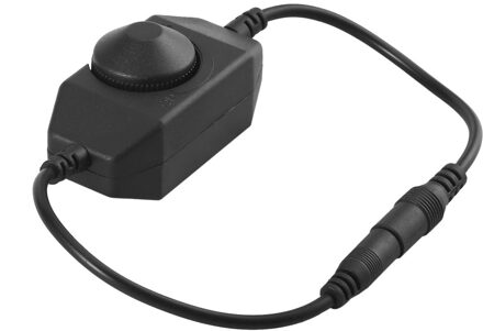 Zwart Manual Dimmer Helderheid Naar Dc Adapters Voor Led Een Kleur Light Strip Zoeken