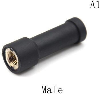 Zwart Mini Korte Antenne Sma Uhf 400-480Mhz Voor Kenwood Handheld Radio Baofeng 2.15dBi. A1