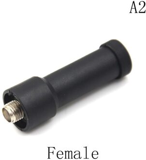 Zwart Mini Korte Antenne Sma Uhf 400-480Mhz Voor Kenwood Handheld Radio Baofeng 2.15dBi. A2