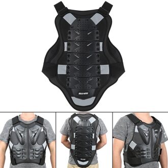 Zwart Motorfietsen Armor Bescherming Motocross Kleding Jacket Protector Moto Cross Terug Armor Protector Motorcycle Jassen Gear