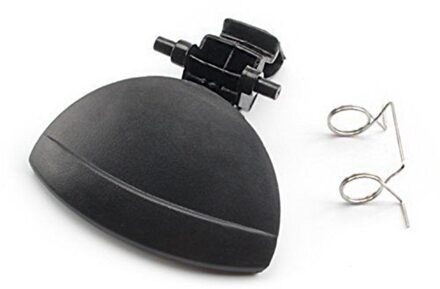 Zwart Nylon C4 Handvat Voor Handschoenenkastje Compartiment Dashboardkastje Reparatie Fix