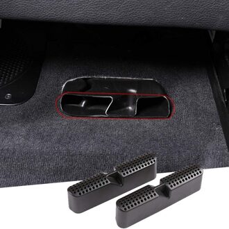 Zwart Onder Seat Air Outlet Stofkap Trim Voor Bmw X5 G05