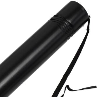 Zwart Plastic Tekening Foto Opslag Buis Poster Scroll Houder