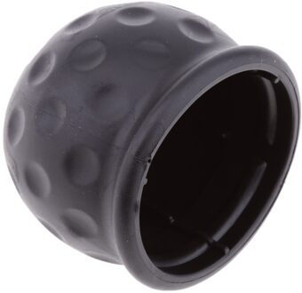 Zwart Plastic Tow Bal Bar Towing Beschermen Trekhaak Towball Cap Cover 50Mm