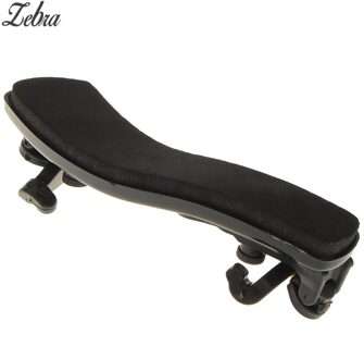 Zwart Plastic Verstelbare Fiddle Viool Schoudersteun Pad Ondersteuning Voor 1/2 1/4 Viool Onderdelen & Accessoires