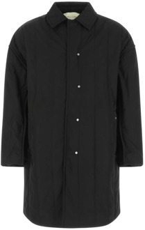 Zwart polyester jas 1017 Alyx 9SM , Black , Heren - L