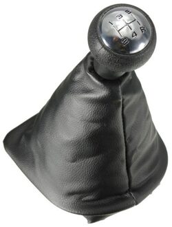 Zwart Pu Leather Gear Gaiter Boot Knop Cover Handrem Voor Ford Focus 2005 Shift Boot Cover Boot Gear cover For Peugeot