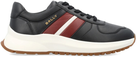 Zwart Rood Wit Sneakers Ss24 Bally , Multicolor , Heren - 40 Eu,42 Eu,44 Eu,41 Eu,43 Eu,39 EU