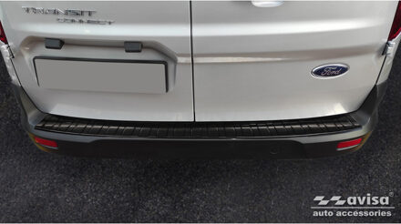 Zwart RVS Achterbumperprotector passend voor Ford Tourneo... Zwart