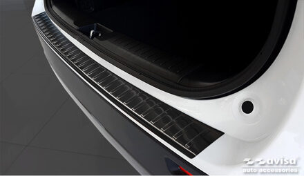 Zwart RVS Achterbumperprotector passend voor Suzuki Vitara... Zwart