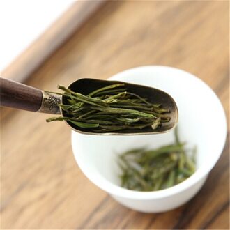 Zwart sandelhout zinklegering theelepel thee schop thee set lepel thee lepel kleine lepel Thee accessoires