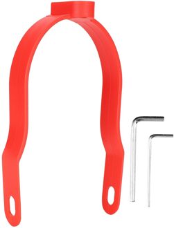 Zwart Schokabsorberende Elektrische Scooter Achter Spatbord Beugel Voor Xiaomi 365/ M365 Pro Scooter Accessoire Rood