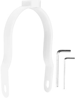 Zwart Schokabsorberende Elektrische Scooter Achter Spatbord Beugel Voor Xiaomi 365/ M365 Pro Scooter Accessoire wit
