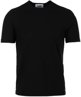 Zwart T-shirt MM Alpha Studio , Black , Heren - 2Xl,Xl,L,3Xl