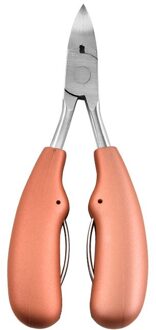 Zwart Teennagel Ingegroeide Nail Art Cuticle Nipper Clipper Edge Cutter Manicure Schaar Tang Tool Pedicure Dead Skin Remover Goud