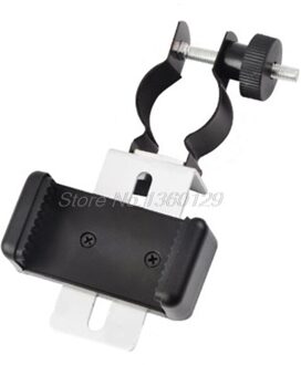 Zwart Universele Mobiele Telefoon Adapter Clip Beugel Houder Microscoop Telescoop Accessoires NOV09 Rental &