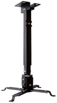 Zwart Universele Projector Stand Telescopische Verstelbare Plafond Plafond Wall Mount