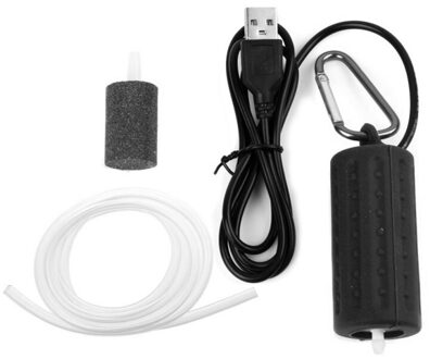 Zwart USB Mini Zuurstof Pomp Aquarium Filter Vissen Tank Zuurstof Luchtpomp