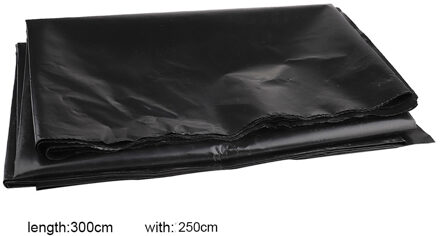 Zwart Vijver Liner Rubber Vijver Liner Voor Water Tuin Koi Vijvers Streams Fonteinen Zware Garantie Landschapsarchitectuur Zwembad Vijver 2.5x3M