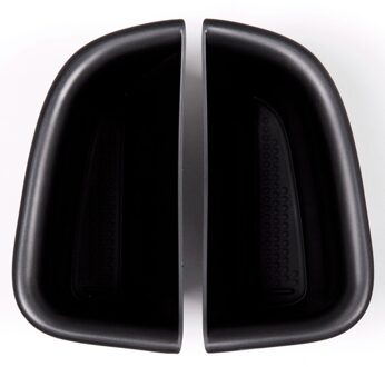 Zwart Voor En Achter Deurklink Opbergdoos Container Houder Lade Voor Volvo S90 V90CC Auto Accessoires 2 Stks/set