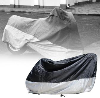 Zwart Waterdicht Motorfiets Covers Motoren Dust Regen Sneeuw Uv Protector Cover Indoor Outdoor Motorfiets Scooters Protector Cover