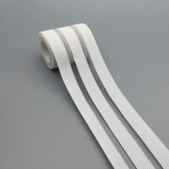 Zwart Wit Elastische Band 50mm 90mm Breedte Glitter Mesh Kledingstuk Meisje Jurk Vrouwen Kleding Naaien DIY Hand Made ambachten 1meter wit / 90mm