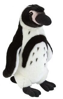 Zwart/witte pinguins knuffels 32 cm knuffeldieren - Vogel knuffels Multikleur