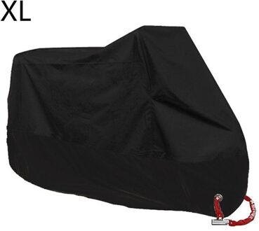 Zwart Zilver Waterdicht Motorfiets Covers Motoren Regen Uv Indoor Xl Outdoor Cover M L Dust Protector R6W7 zwart XL