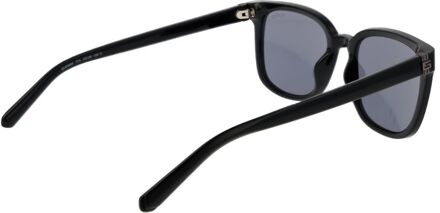 Zwarte Acetaat & Plastic Zonnebril - maat