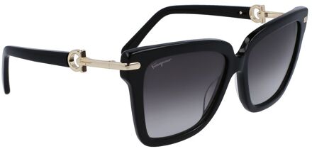 Zwarte Acetaat Zonnebril