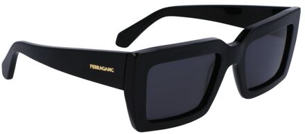 Zwarte Acetaat Zonnebril