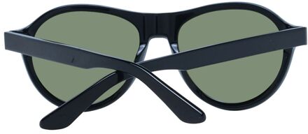 Zwarte Acetaat Zonnebril