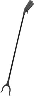 Zwarte afval/vuilnis grijper 82 cm - Afvalgrijpers