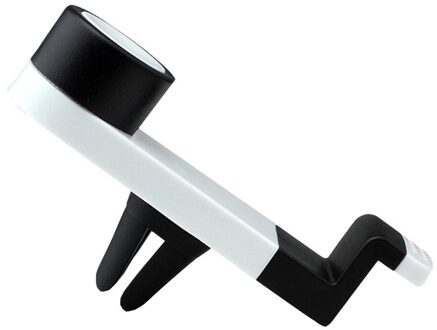 Zwarte Auto Air Vent Mount Cradle Holder Stand Voor Mobiele Smart Mobiele Telefoon GPS Zwarte Auto Air Vent Mount Cradle houder Stand Voor wit