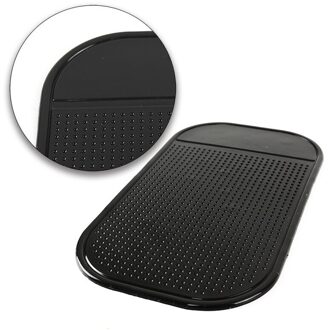 Zwarte Auto Anti-Slip Mat Silicagel Auto Dashboard Sticky Sterke Zuignap Voor Telefoon Zonnebril Houder Auto Interieur accessoires 1 stk