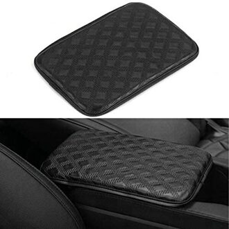 Zwarte Auto Armsteun Pad Auto Armsteun Zetel Box Cover Protector Voor Meest Voertuig, Suv, Vrachtwagen, Auto