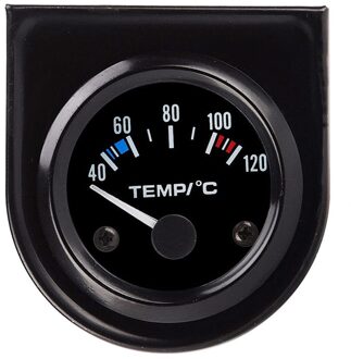 Zwarte Auto Auto Digitale LED Water Temp Temperatuurmeter Kit 40-120 Graden Universele 2 "/52mm digitale LED Water